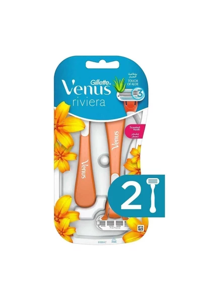 Gillette Venus Venus Riviera Kullan At Kadın Tıraş Bıçağı 2'li ürün görseli 1