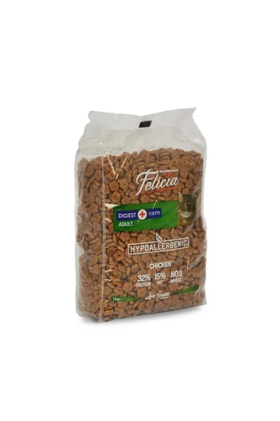 Felicia Az Tahıllı 1 Kg Yetişkin Tavuklu Kedi  Maması HypoAllergenic Skt:06/2025 ürün görseli 1