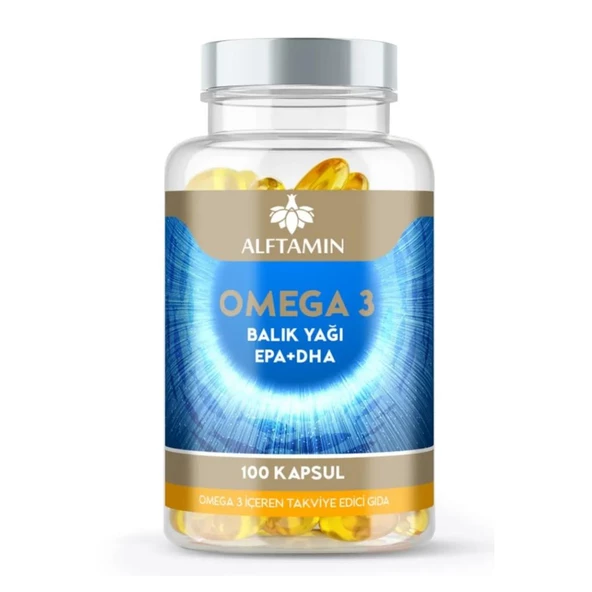Alftamin Omega 3 EPA+DHA 100 Softjel Kapsül ürün görseli 1