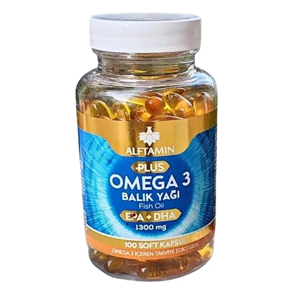 Alftamin Omega 3 EPA+DHA 100 Softjel Kapsül - Resim 3