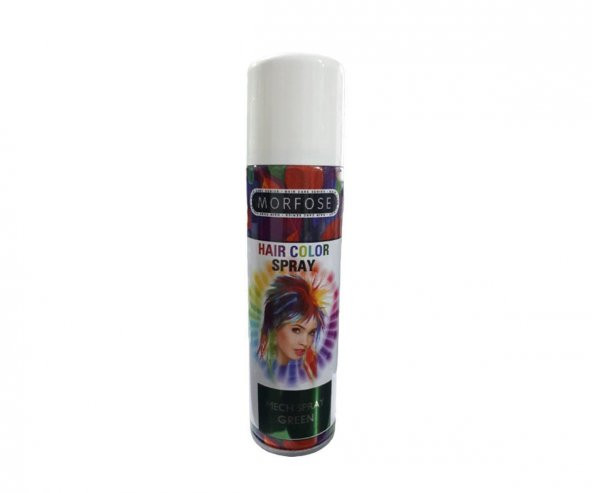 Morfose Mech Hair Color Renkli Saç Spreyi Green 150 ml ürün görseli 1