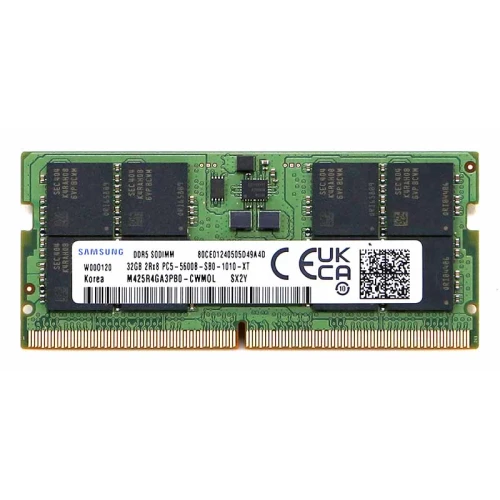 Samsung SAMSO5600/32, 32GB, DDR5, 5600MHz,  CL46, 1.1V Notebook Ram M425R4GA3BB0-CWW0L ürün görseli 1