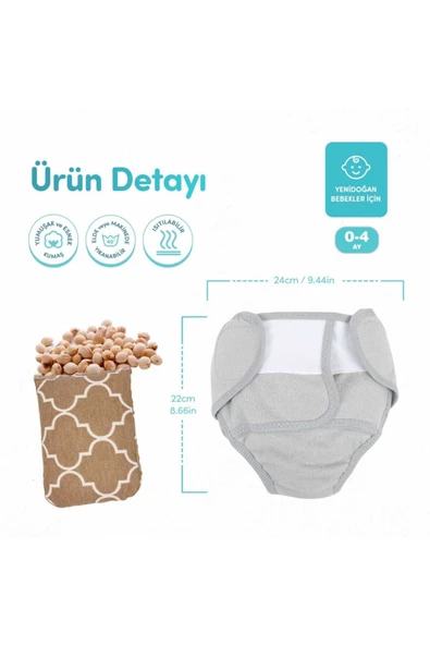 Sevi Bebe Antikolik Bebek Külot - Resim 2