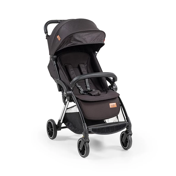 Baby2go Tulipa Cabin Otomatik Katlanır Bebek Arabası Siyah ürün görseli 1