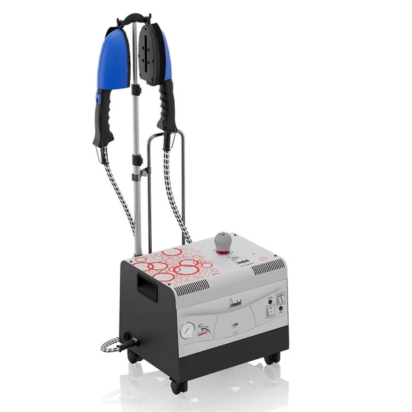 "FIRMİNİ" ASKIDA ÜTÜLEME ROBOTU - DÖNER BAŞLIKLI * 7,5 LİTRE – İKİ FIRÇALI ürün görseli 1