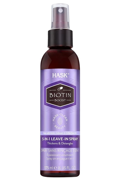 Hask Biotin Boost 5-in-1 Durulanmayan Saç Spreyi 175ML ürün görseli 1