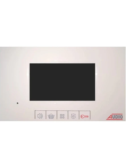 Audio 4.3 Görüntülü Diafon Şube Beyaz 001140 ürün görseli 1