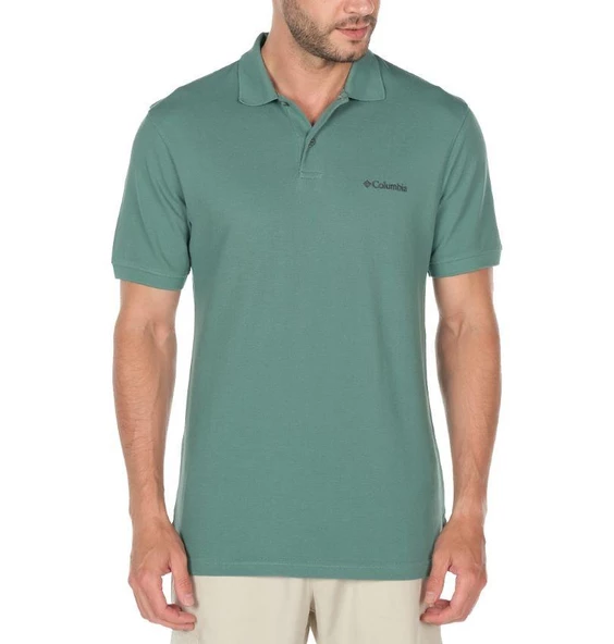 Columbia M Cascade Range Solid Erkek Polo Tişört CS0214-369 ürün görseli 1