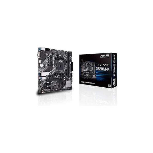 Asus Prıme A520M-R Ddr4 4600Mhz Matx Am4 ürün görseli 1