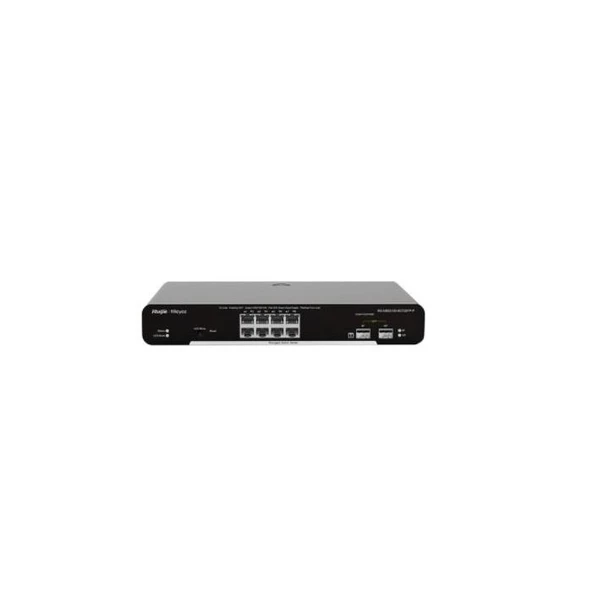 Ruıjıe Reyee Rg-Nbs3100-8Gt2Sfp-P 8 Port Gigabit + 2Xgb Sfp Uplınk L2 Yonetılebılır 125W Poe Swıtch ürün görseli 1