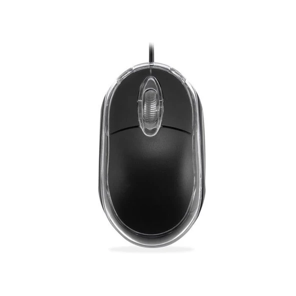 Everest Km-6809 Usb Siyah Mavi Işıklı Opt. Mouse ürün görseli 1