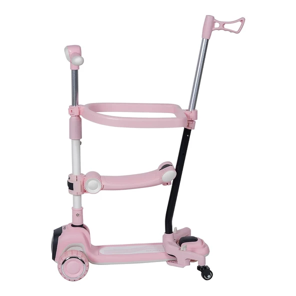Prego Smile Scooter Pembe - Resim 3