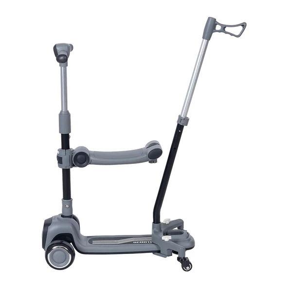 Prego Smile Scooter Gri - Resim 4