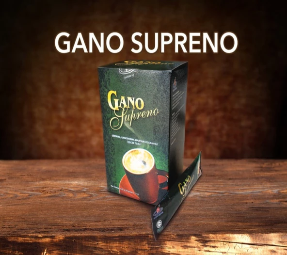 Gano Supreno Ginseng, Ganoderma Mantarı ve Kahveli İçecek ürün görseli 1