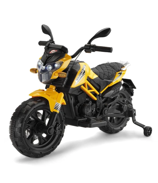 Baby2Go 2691 Cross Akülü Motor 12 Volt / Sarı ürün görseli 1