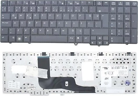 Hp ProBook NBKL583TRP/ 6540b - 6545b Uyumlu Klavye Tuş Takımı (SİYAH) GARANTİLİ ürün görseli 1