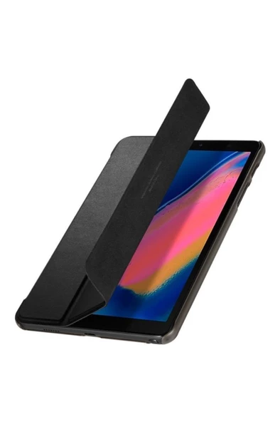 Spigen Samsung Galaxy Tab A 8.0 S Pen (2019) Kılıf Smart Fold Black - ACS00047 ürün görseli 1