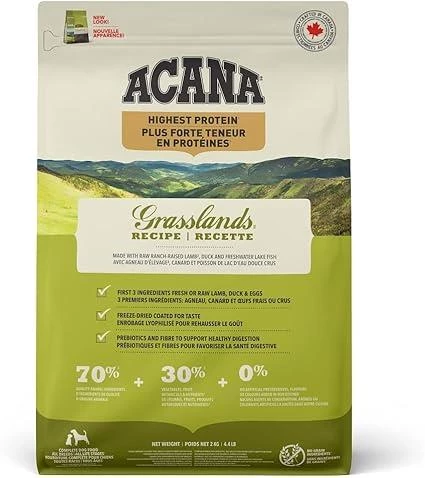 Acana Grasslands Tahılsız Köpek Maması 2 Kg ürün görseli 1