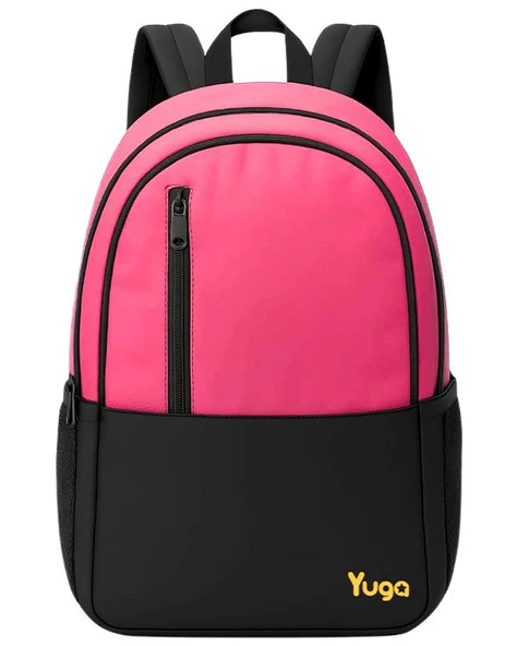 Yuga Dört Gözlü Sırt Çantası Neon Pembe ürün görseli 1