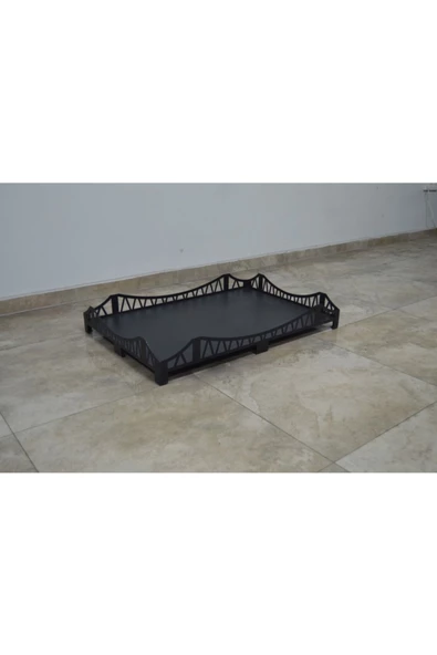 flamestove  Lazer Kesim Sac Altlık 60x90 Köprü Desen ürün görseli 1
