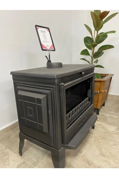 flamestove  Retro Clasic Döküm Soba Fs041 - Resim 2