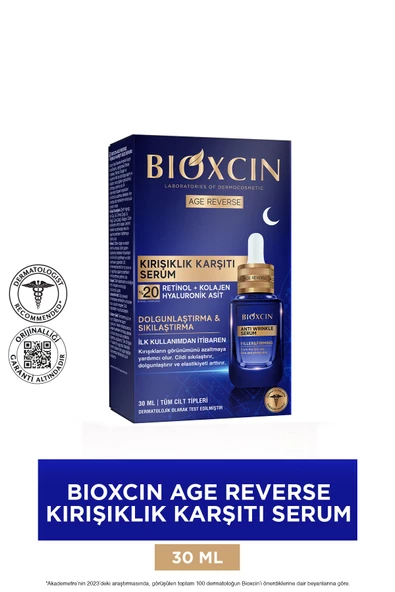Bioxcin Age Reverse Kırışıklık Karşıtı Serum 30 ml - Resim 3