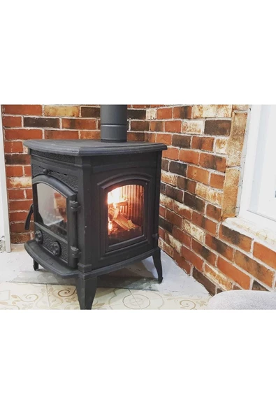 flamestove  Sirius Ultra 3 Camlı Şömine Döküm Soba ürün görseli 1