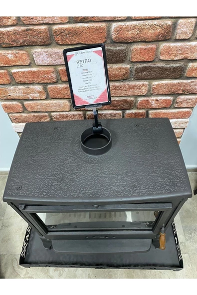 flamestove  Retro Lüx Döküm Soba Fs042 - Resim 3