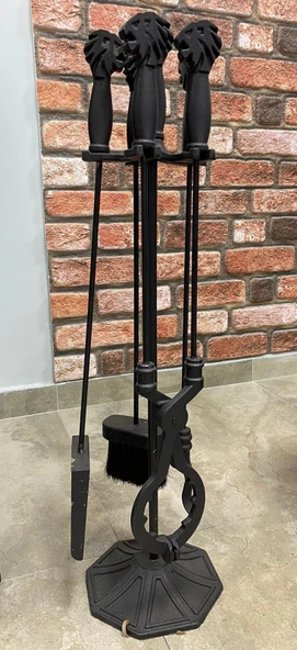 FLAME STOVE FS-103A ASLAN MAŞA TAKIMI - Resim 2