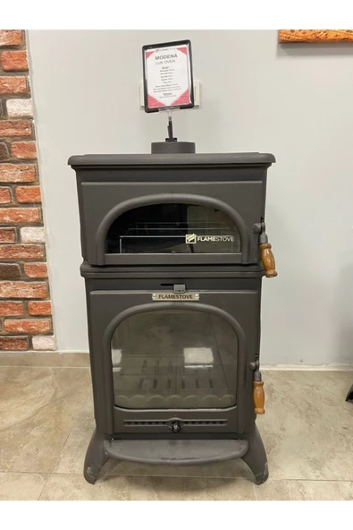 flamestove  Modena Lüx Oven Pik Döküm Soba Şömine ürün görseli 1