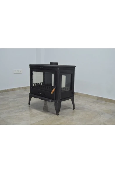 flamestove  Retro 4 Lüxdöküm Soba Fs043 - Resim 5