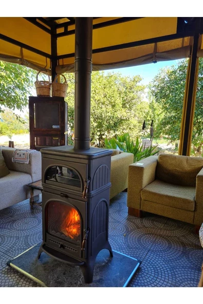 flamestove  Modena Oven Döküm Soba - Fs023 - Resim 7