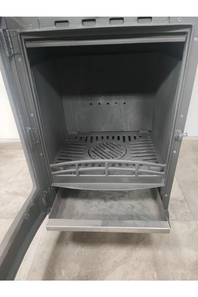 flamestove  Lodi Tek Camlı Çelik Soba - Resim 4
