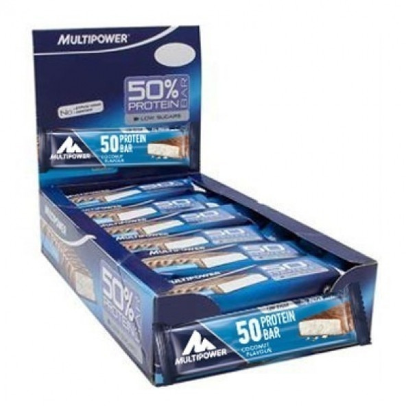 Multipower %50 Protein Bar 50 Gr (20 Adet) ürün görseli 1