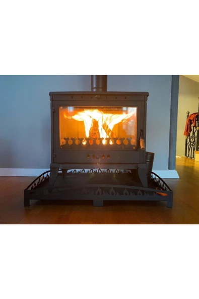 flamestove  Retro Lüx Döküm Soba Fs042 - Resim 5