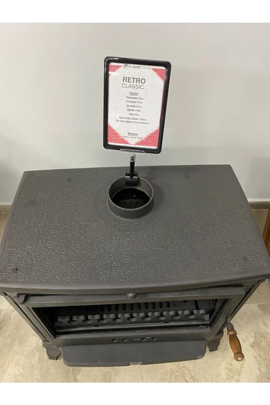 flamestove  Retro Clasic Döküm Soba Fs041 - Resim 6