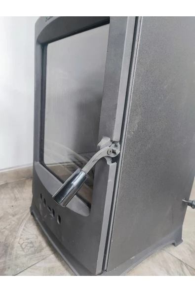 flamestove  Lodi Tek Camlı Çelik Soba - Resim 6