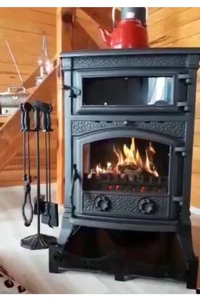 flamestove  Sirius Maxi 4 Döküm Soba - Fs012 ürün görseli 1