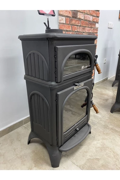 flamestove  Modena Oven Döküm Soba - Fs023 - Resim 5