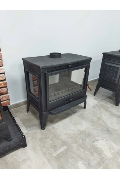 flamestove  Retro 4 Lüxdöküm Soba Fs043 - Resim 7