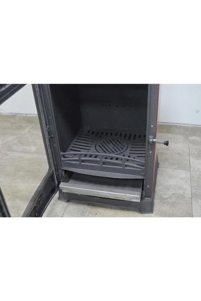 flamestove  Lodi Tek Camlı Çelik Soba - Resim 5