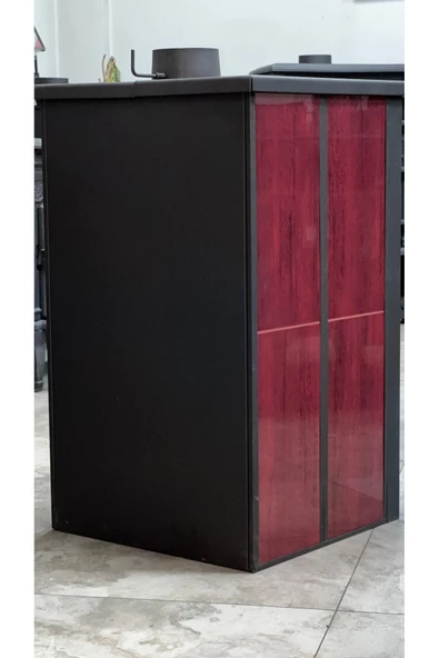 flamestove  FSFS-001 KATI YAKIT SOBASI - Resim 3