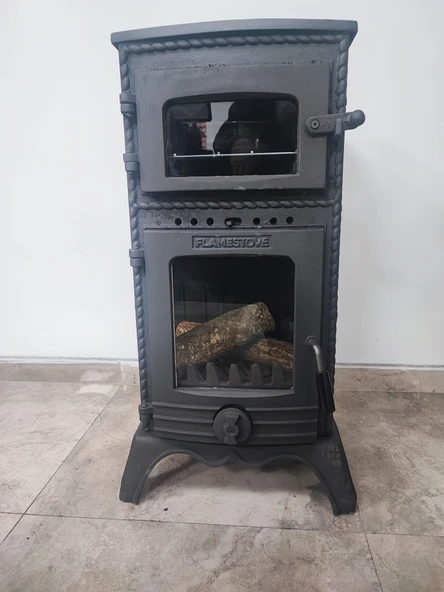 Flamestove Majör Lüx FS-054 Kuzineli Döküm Soba ürün görseli 1