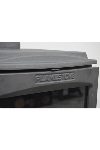 flamestove  Lodi Tek Camlı Çelik Soba - Resim 2