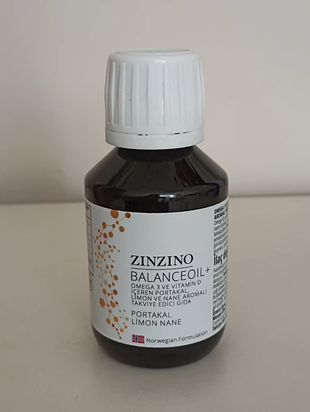 Zinzino Balanceoil+ 100 ml Yeni Nesil Balık Yağı ürün görseli 1