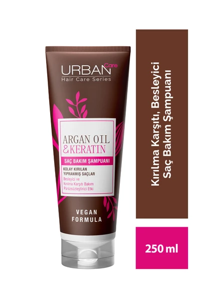 Argan Oil & Keratin Saç Bakım Şampuanı 250 ml ürün görseli 1