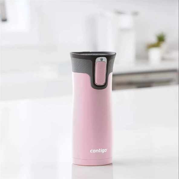 Contigo Westloop Autoseal Termos Bardak 470ML - Pudra - Resim 5