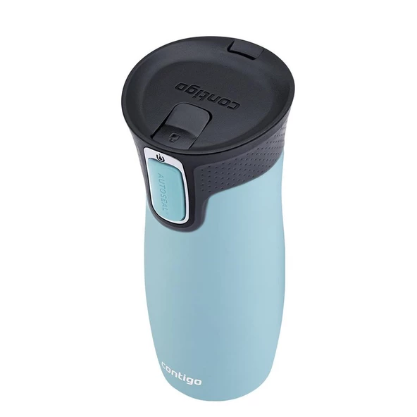 Contigo Westloop Autoseal Termos Bardak 470ML - Açık Mavi - Resim 2