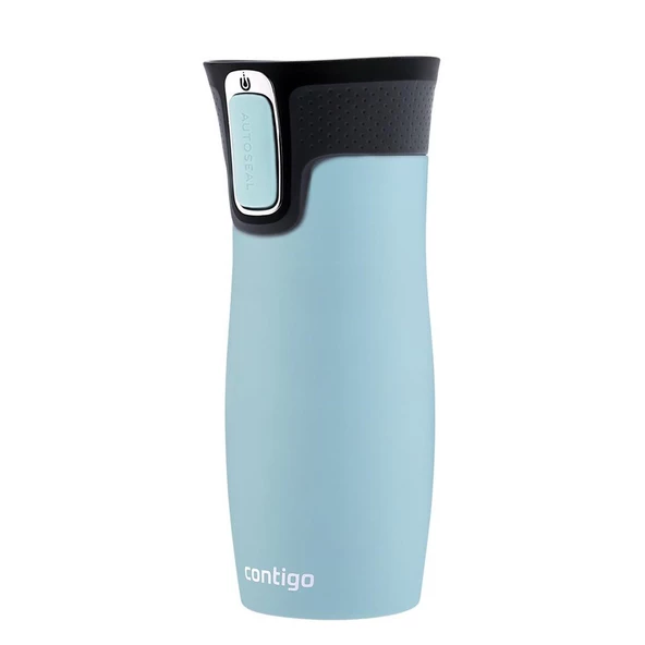 Contigo Westloop Autoseal Termos Bardak 470ML - Açık Mavi - Resim 4