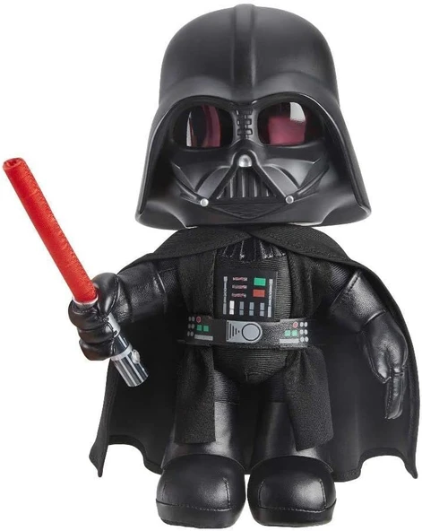 Star Wars Darth Vader Obi-Wan Kenobi Sesli Efektli Peluş Premium Oyuncak ürün görseli 1